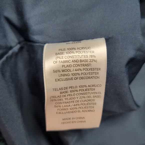 PENDLETON WOMEN'S FUZZY ZIP JACKET, SIZE M - Picture 6 of 8